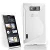 Θήκη σιλικόνης S Line TPU Gel για LG Optimus L7 P700 Λευκό (ΟΕΜ)